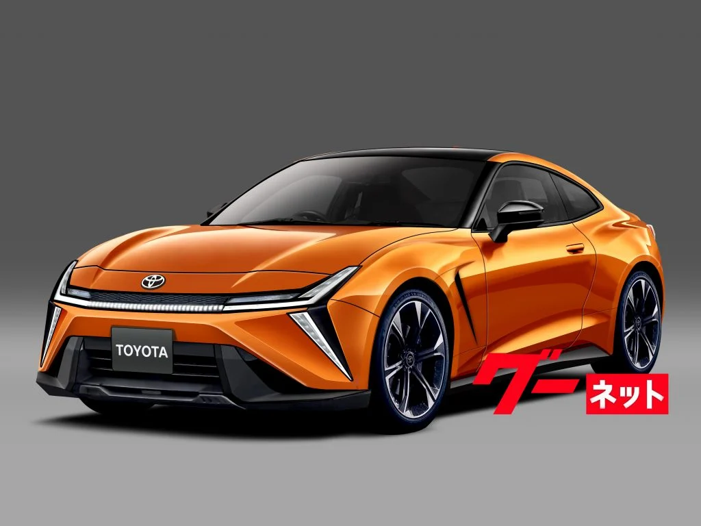 Independent rendering of the 2028 Toyota GR86