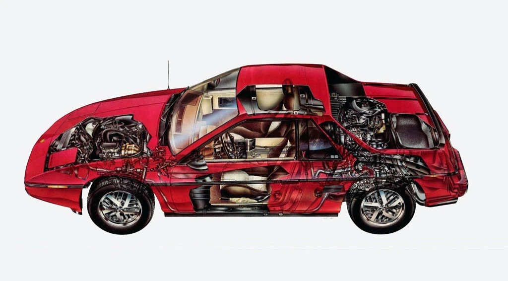 Overall, the chassis was pretty good, but the reliability of the Iron Duke engine turned out to be poor / at a low level