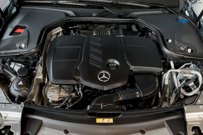 The Mercedes-Benz E-Class OM654 engine