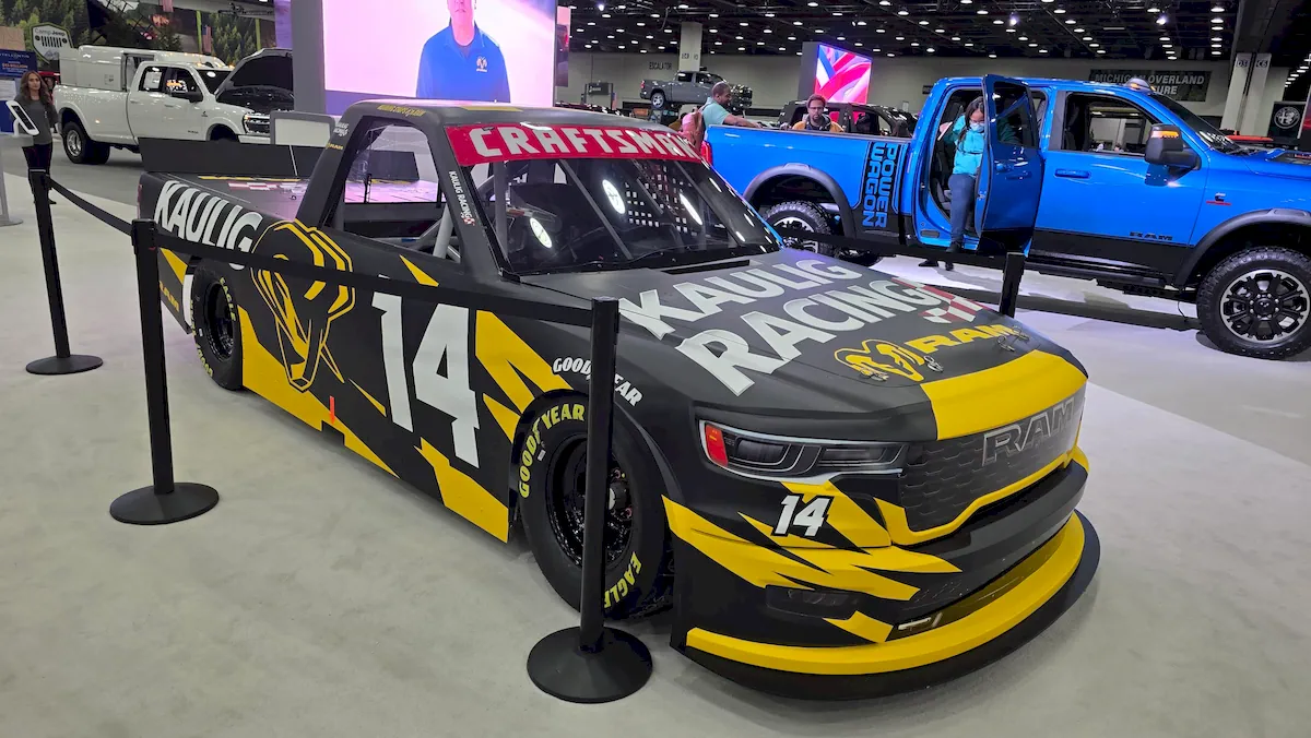 Detroit Auto Show - Ram returns to the NASCAR Craftsman Truck Series for the first time in 14 years.