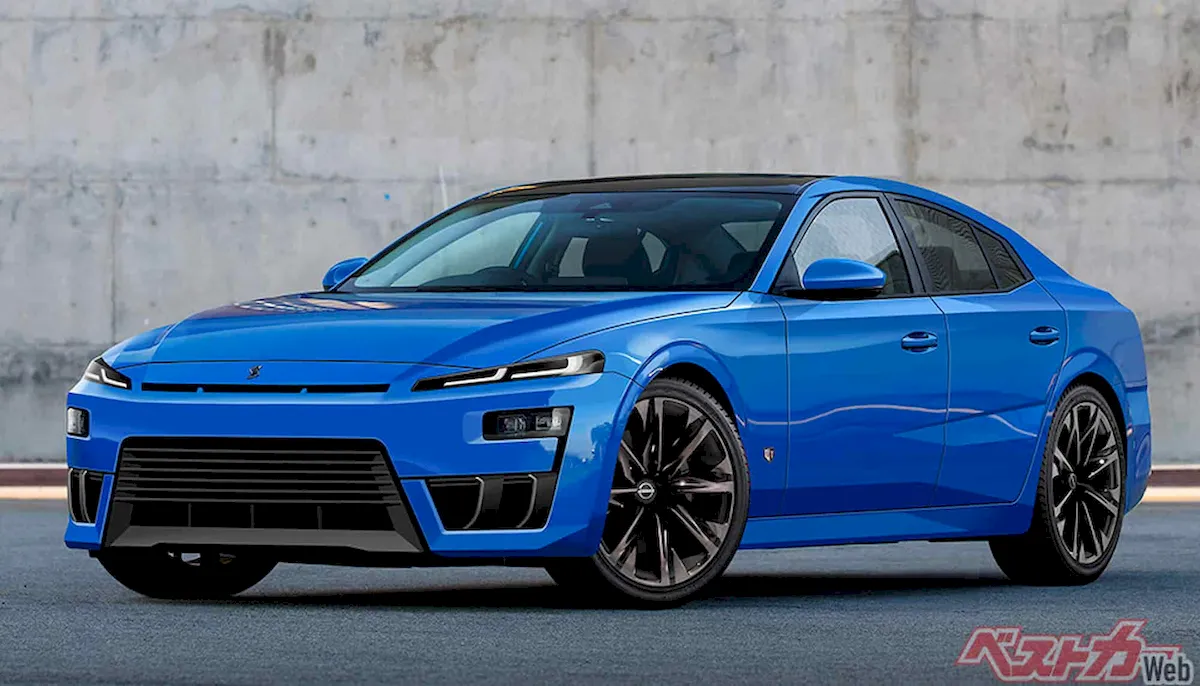 Unofficial render of the new Nissan Skyline