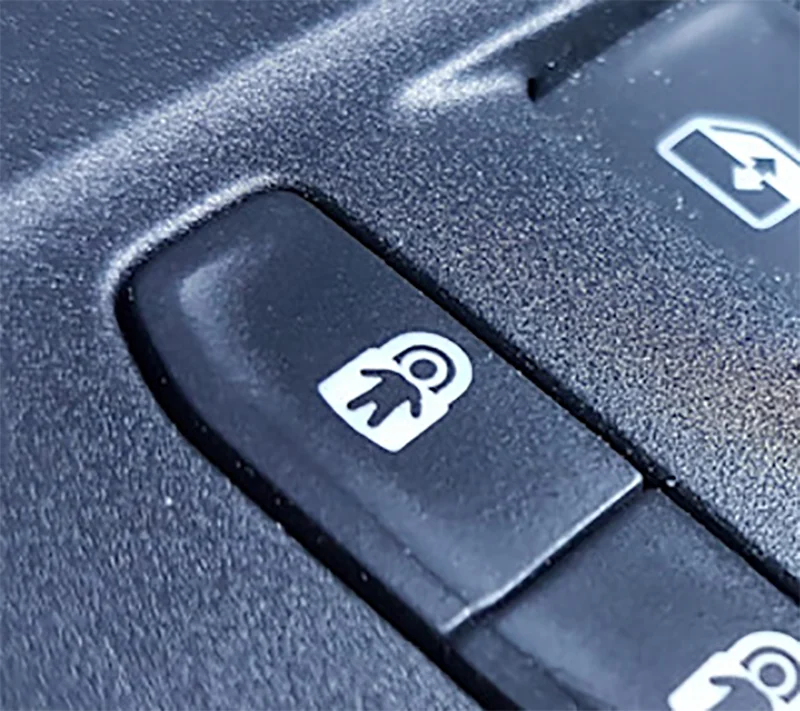 Astronaut Button: It’s a Child in a Padlock