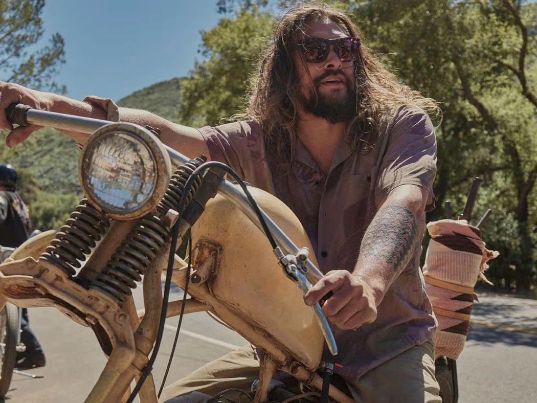 Jason Momoa is known as a fan of Harley-Davidson motorcycles.