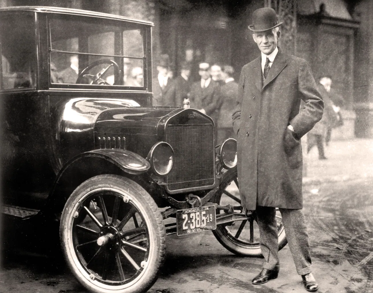 Henry Ford hardly advertised the Ford Model T.