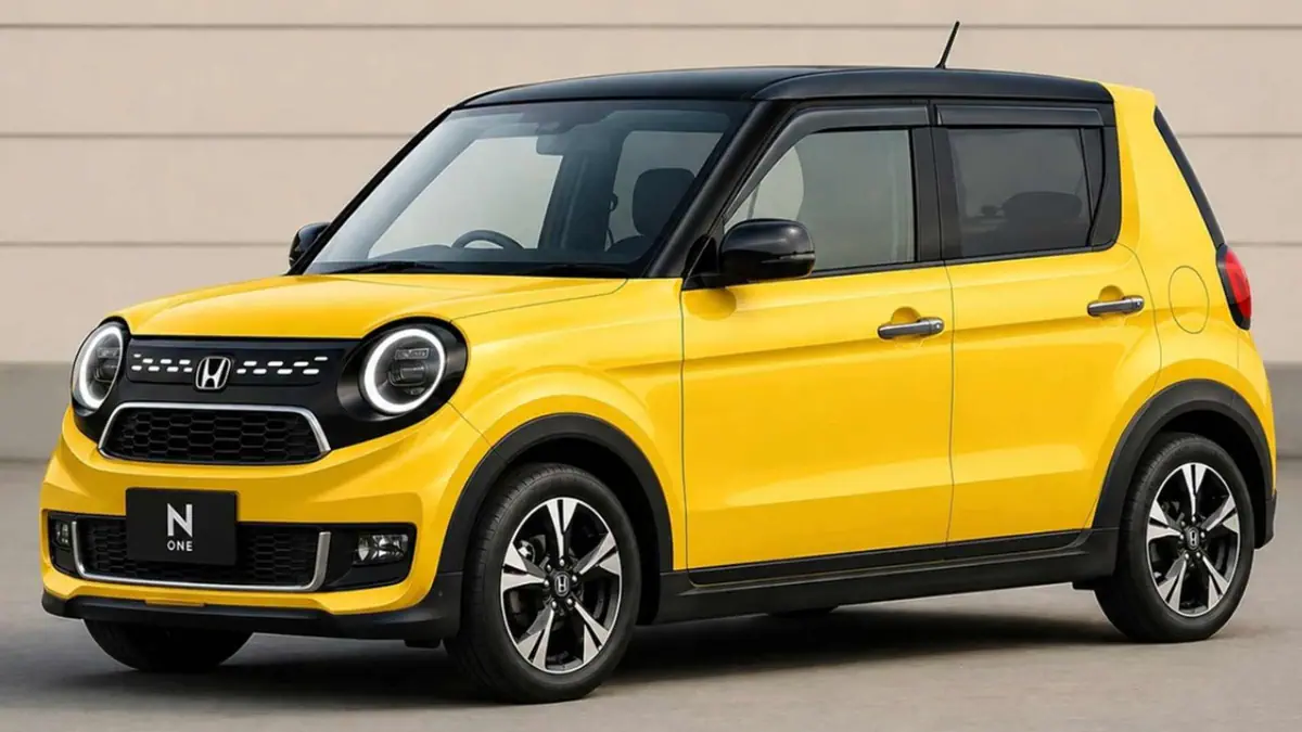 Independent render of the next-generation Honda N-ONE (2028)
