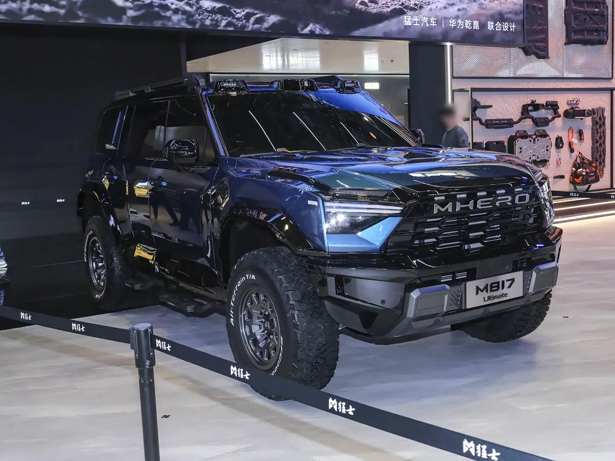 Most likely, the new Jeep crossover for the European market will be the Chinese M-Hero M817 (pictured is a special version with off-road options).