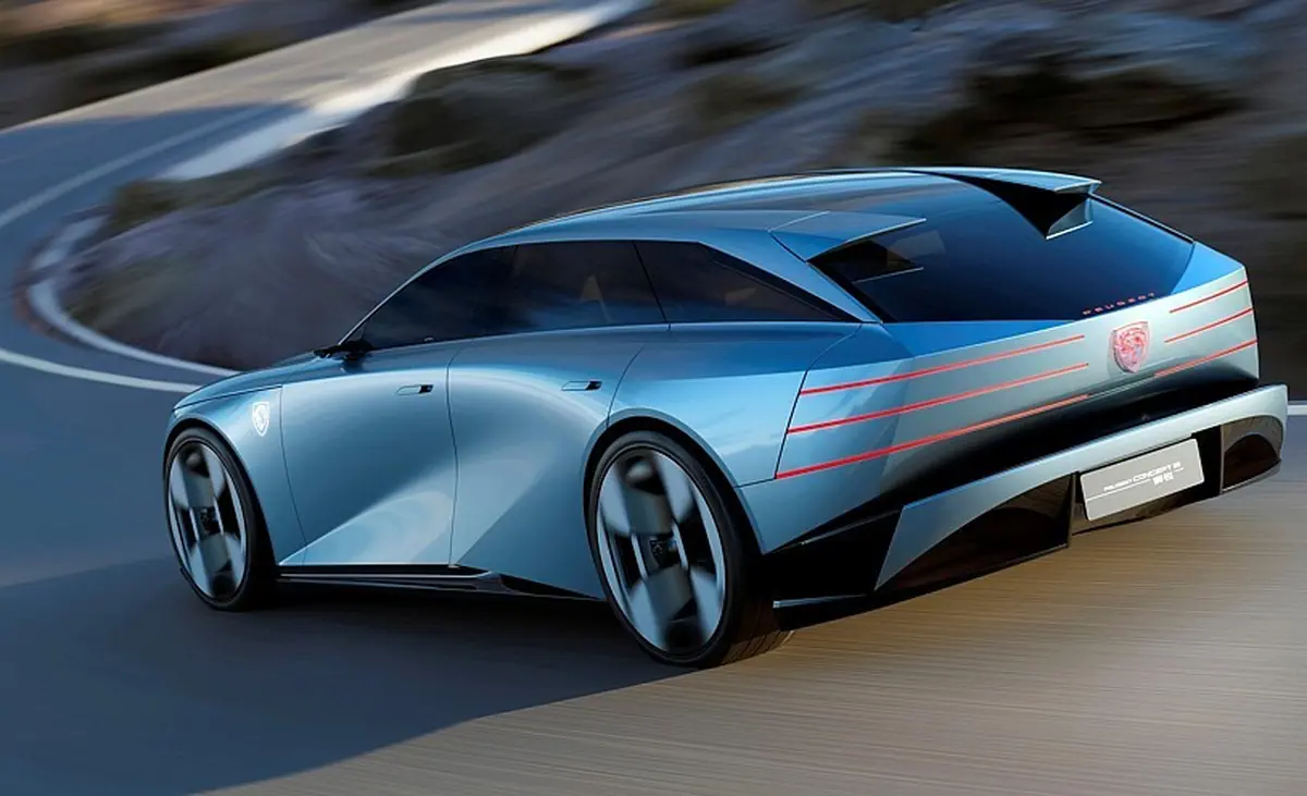 Peugeot Concept 6 &ndash; rear view