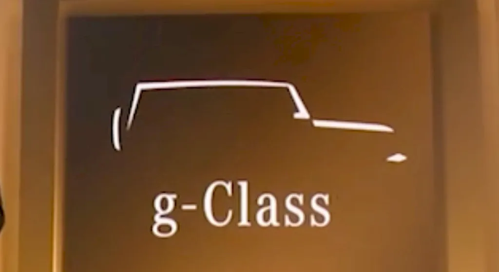 Official teaser of the new Mercedes-Benz g-Class SUV