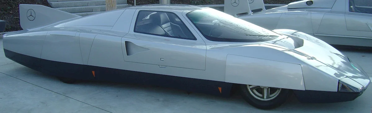 Mercedes-Benz C111, aerodynamic cockpit