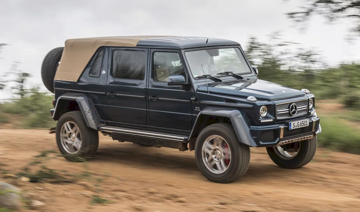 Mercedes-Maybach G650 Landaulet was created for exotic journeys
