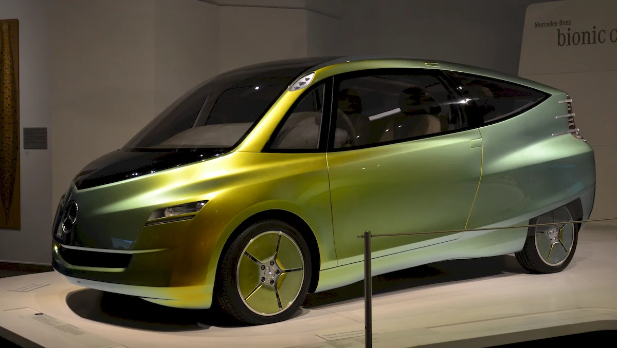 Mercedes-Benz Bionic with improved aerodynamics