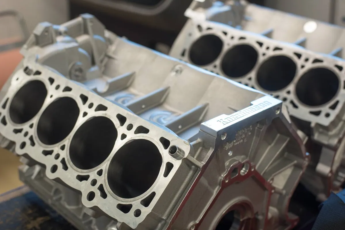 Aluminum engine block