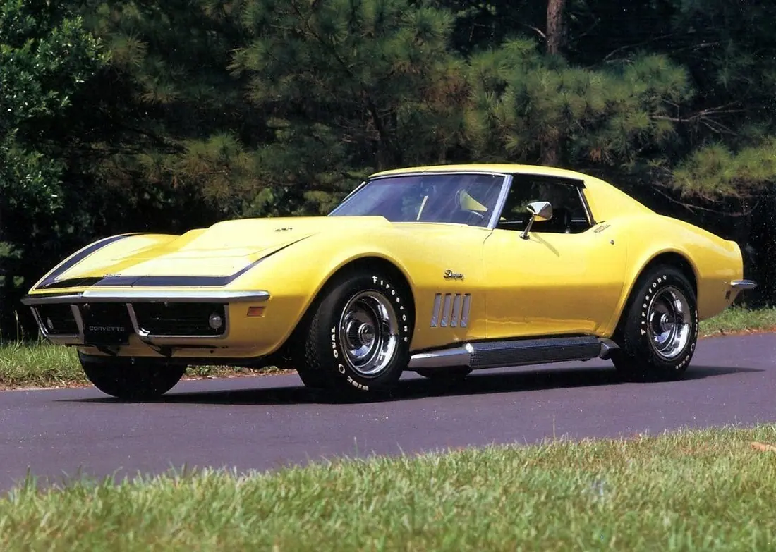 Production Chevrolet Corvette C3 with the ZL1 engine
