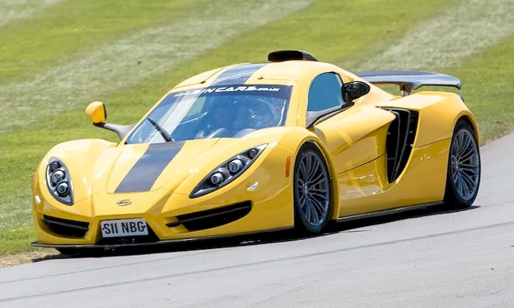 The Sin R1 is available in road and track versions.