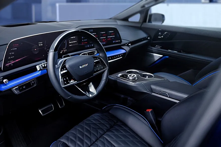 electric crossover Cadillac Optiq-V