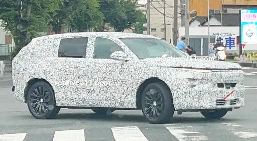 Honda Avancier prototype undergoing road testing